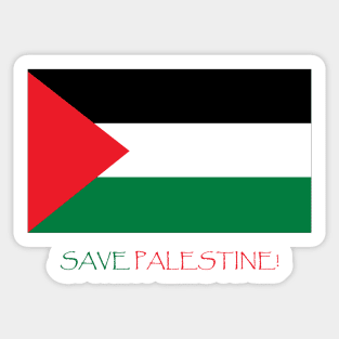 Save Palestine Sticker